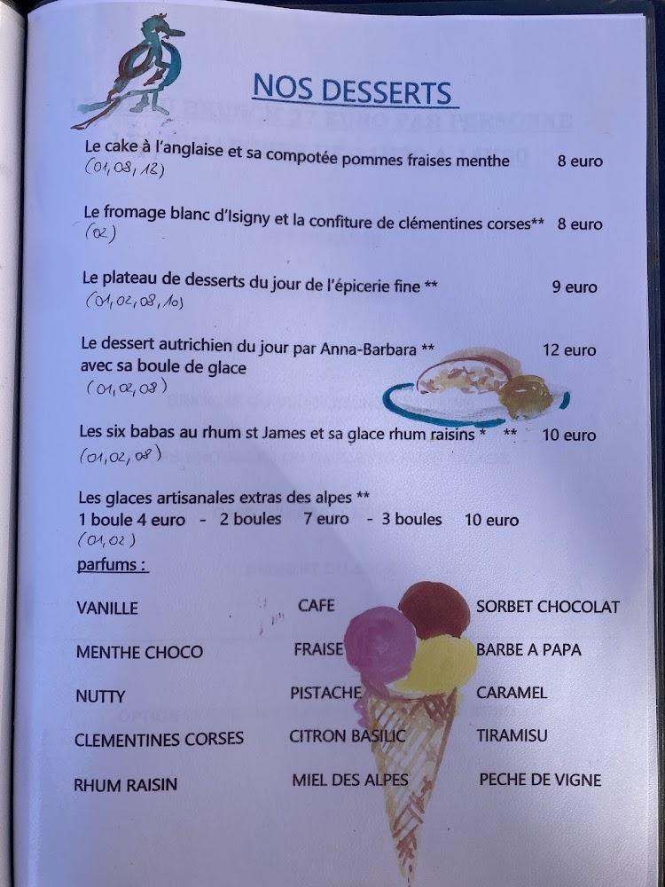 Coeur de Village - Menu Image 4